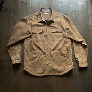 NWOT Columbia Fleece-Lined Canvas Jacket